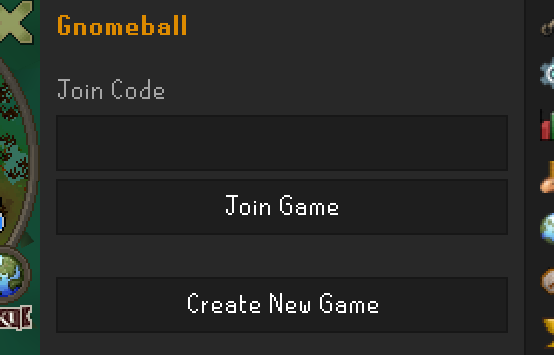 Create a game or join an existing one